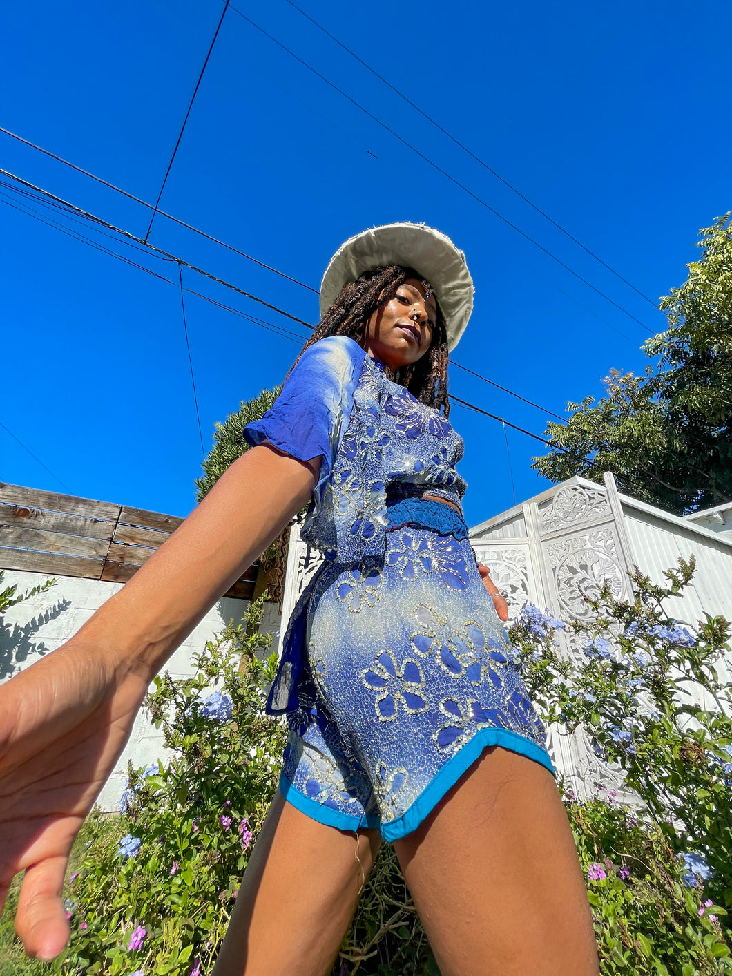 Atlantis Bloom Shorts Set
