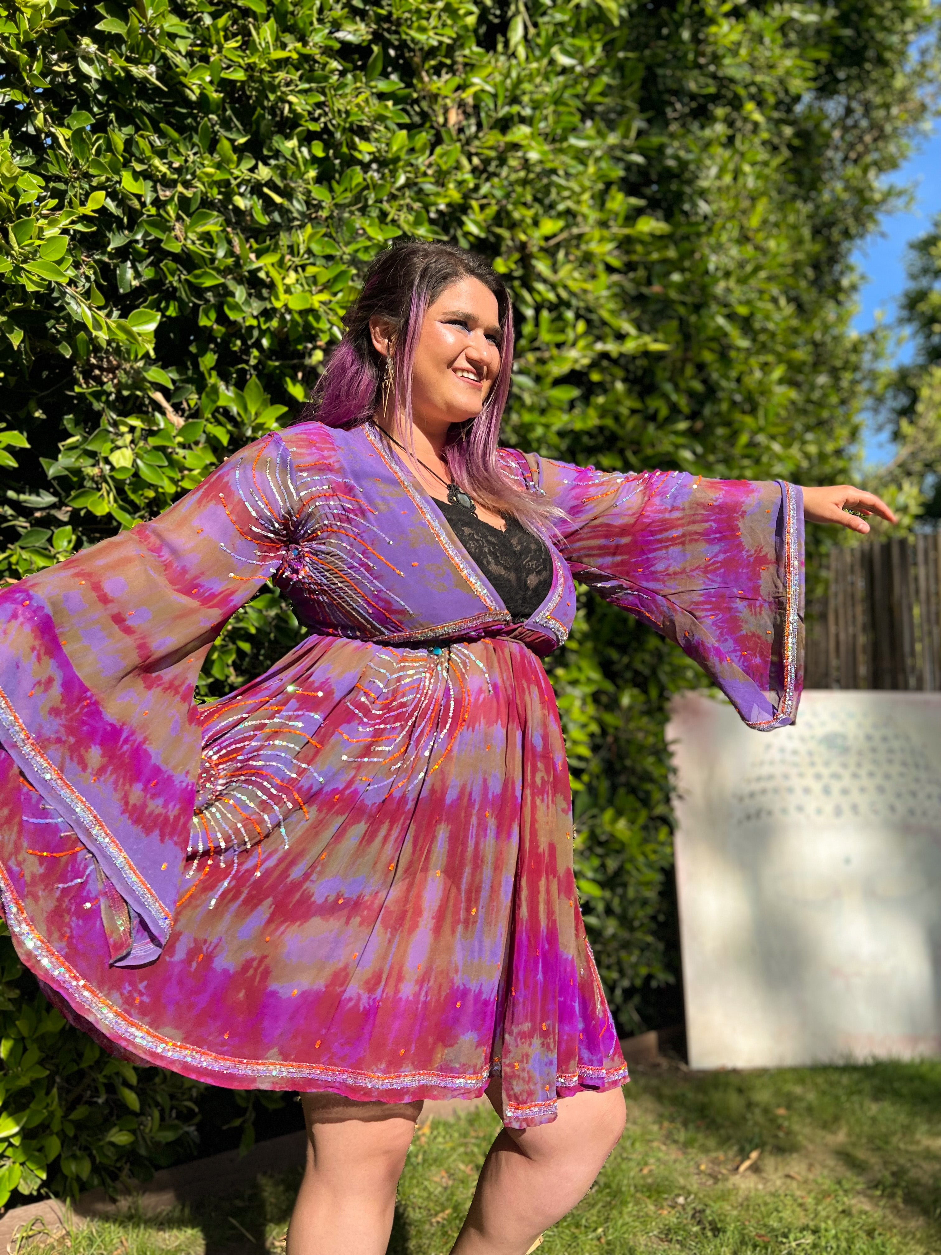 Cosmic Dreams Babydoll Dress