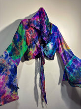 Load image into Gallery viewer, Jungle Flower Hoodie Wrap Top
