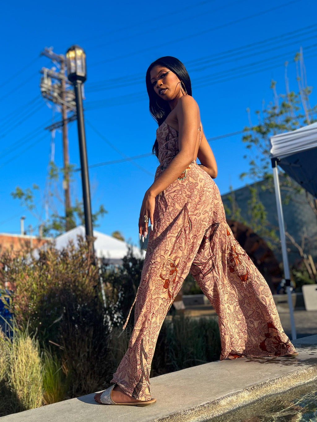 Bohemian Fire Jumpsuit