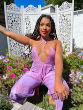 Load image into Gallery viewer, Lilac Sanskrit Jumpsuit
