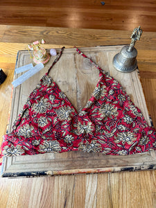 Bohemian Silk Love Halter Top