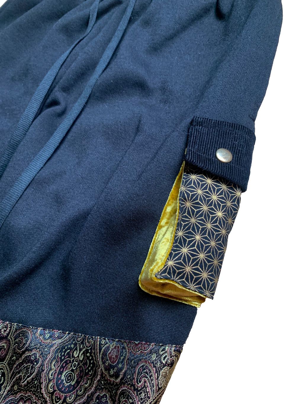 Golden Teacher Patchwork Pants