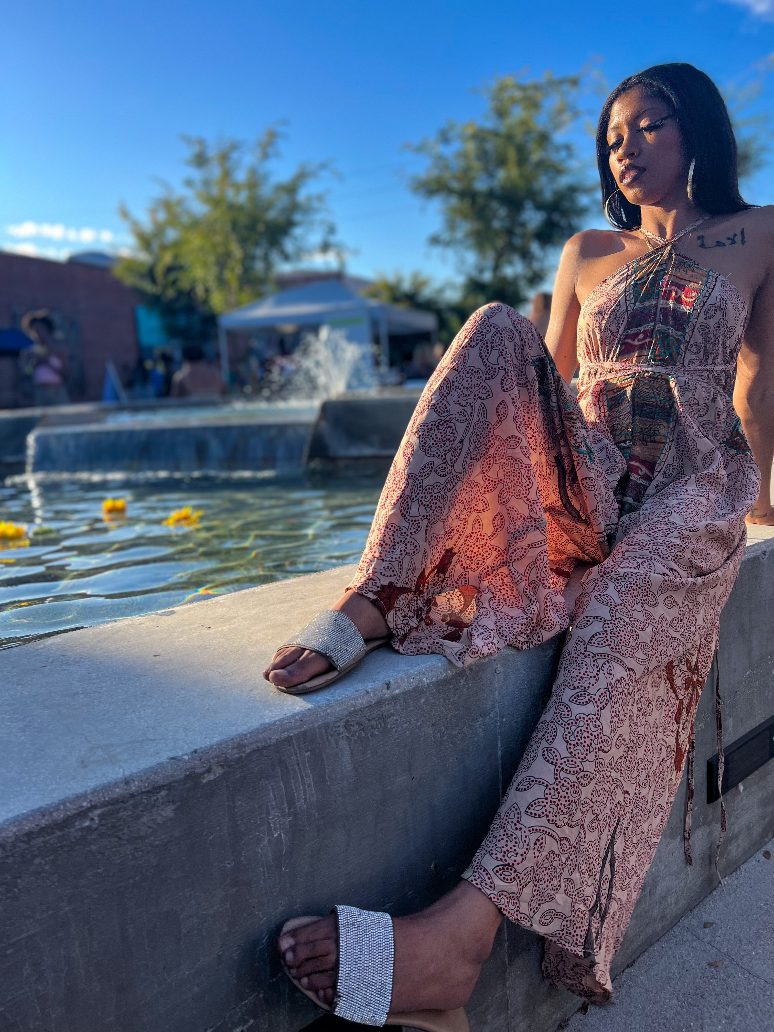 Bohemian Fire Jumpsuit