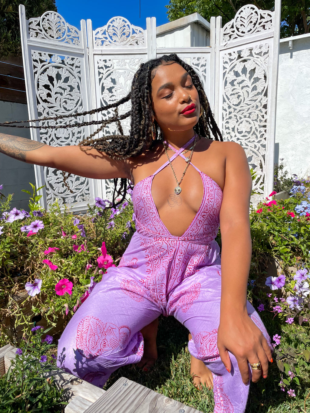 Lilac Sanskrit Jumpsuit