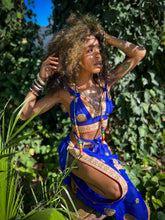 Load image into Gallery viewer, Sapphire Gold Jasmine Set
