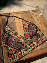 Load image into Gallery viewer, Fire Flower Halter Top
