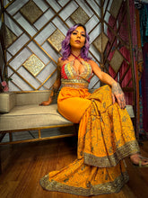 Load image into Gallery viewer, Royal Rani Halter Top
