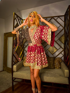 Romantic Night Goddess Babydoll Dress