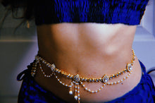 Load image into Gallery viewer, Mermaid scale Goddess belly dancing gypsy Belt
