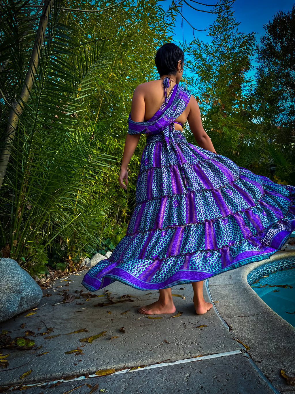 Purple Skies Bollywood Set