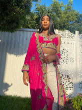 Load image into Gallery viewer, Pink lotus halter top
