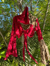 Load image into Gallery viewer, Golden Love Hoodie Wrap Top
