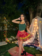 Load image into Gallery viewer, Kundalini Fire Micro Mini Skirt
