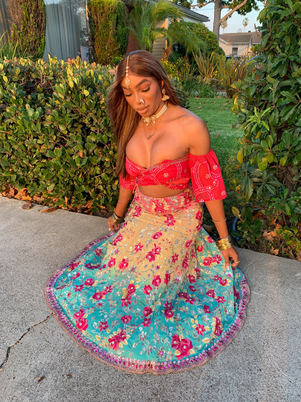 Blossom Baby Wrap Top