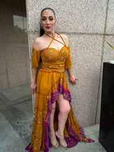 Load image into Gallery viewer, Bandhani Sunflower Goddess Set
