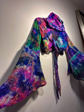 Load image into Gallery viewer, Jungle Flower Hoodie Wrap Top
