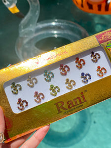 Om Bindis Universal Frequency 432HZ Aum Large pack