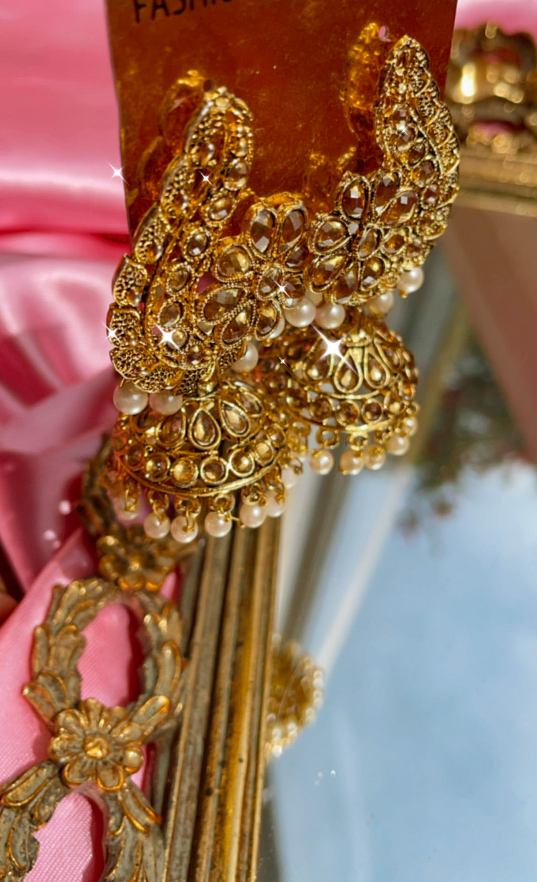 The Diamond Arya Jhumkas Earrings