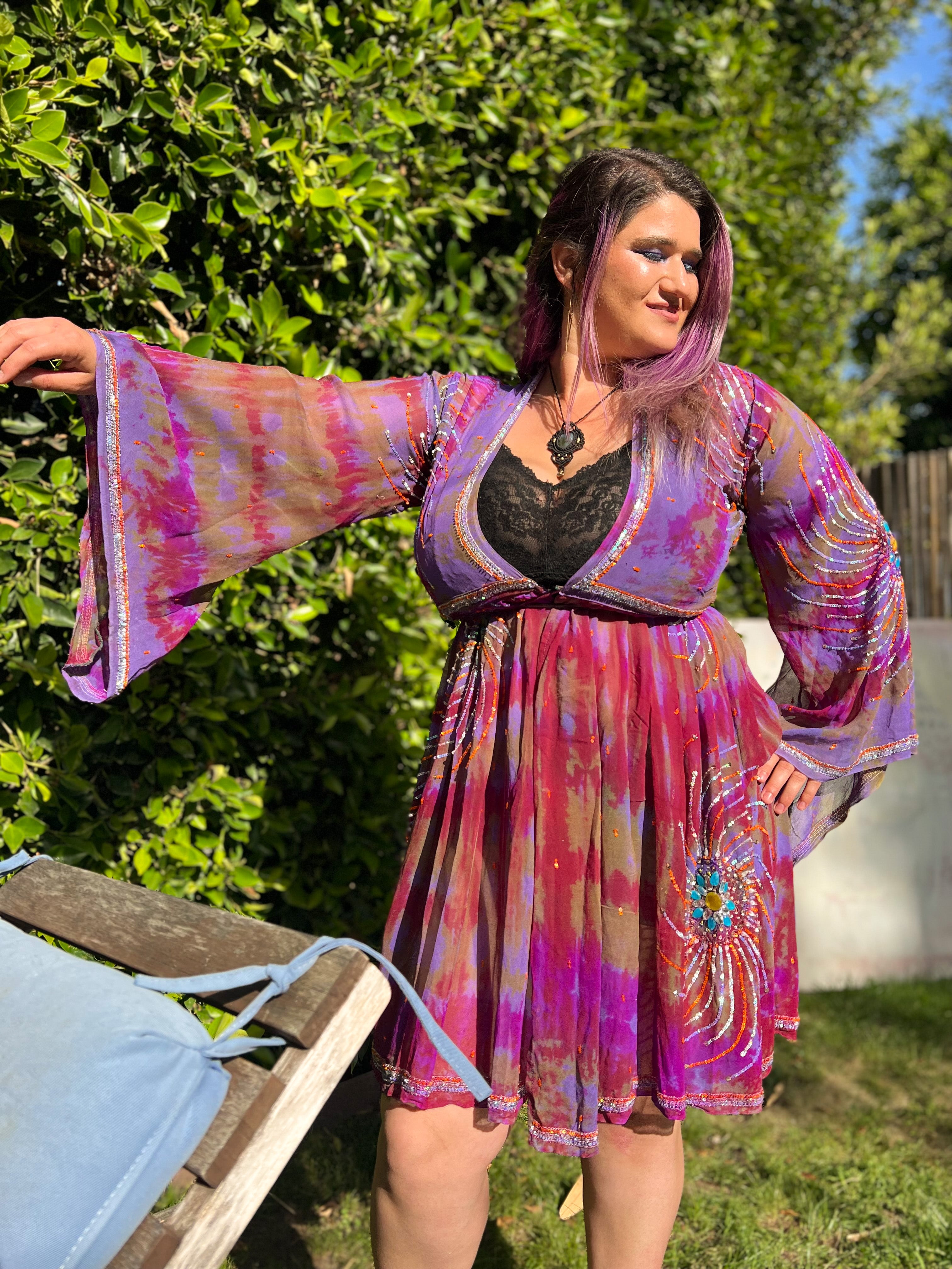 Cosmic Dreams Babydoll Dress