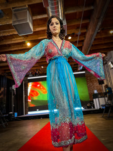 Icy Queen Anarkali Dress