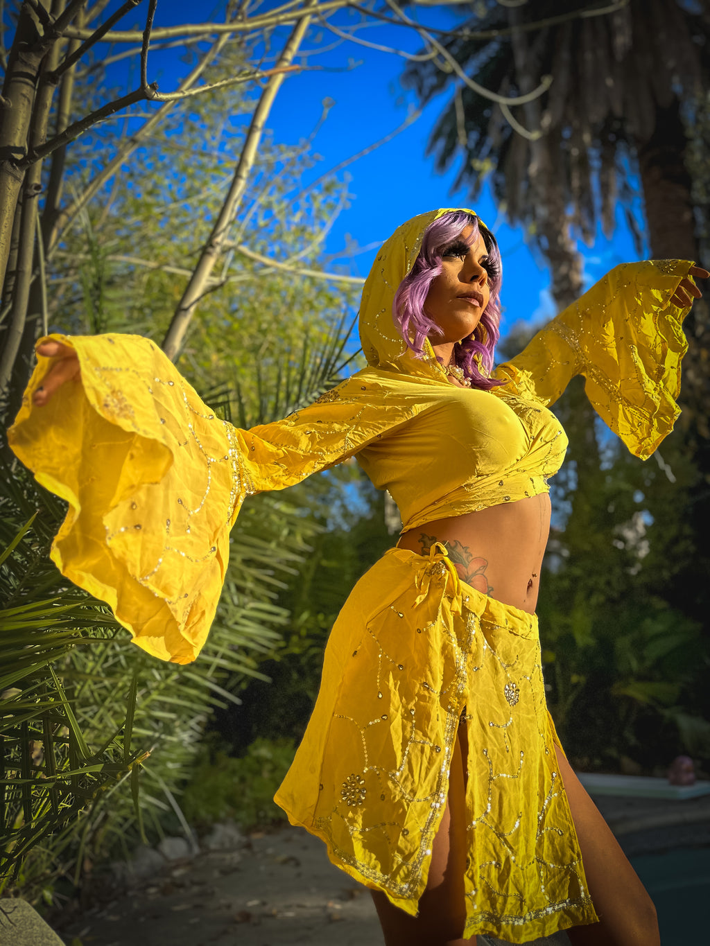 Sunflower Daisy Mini Katana Set