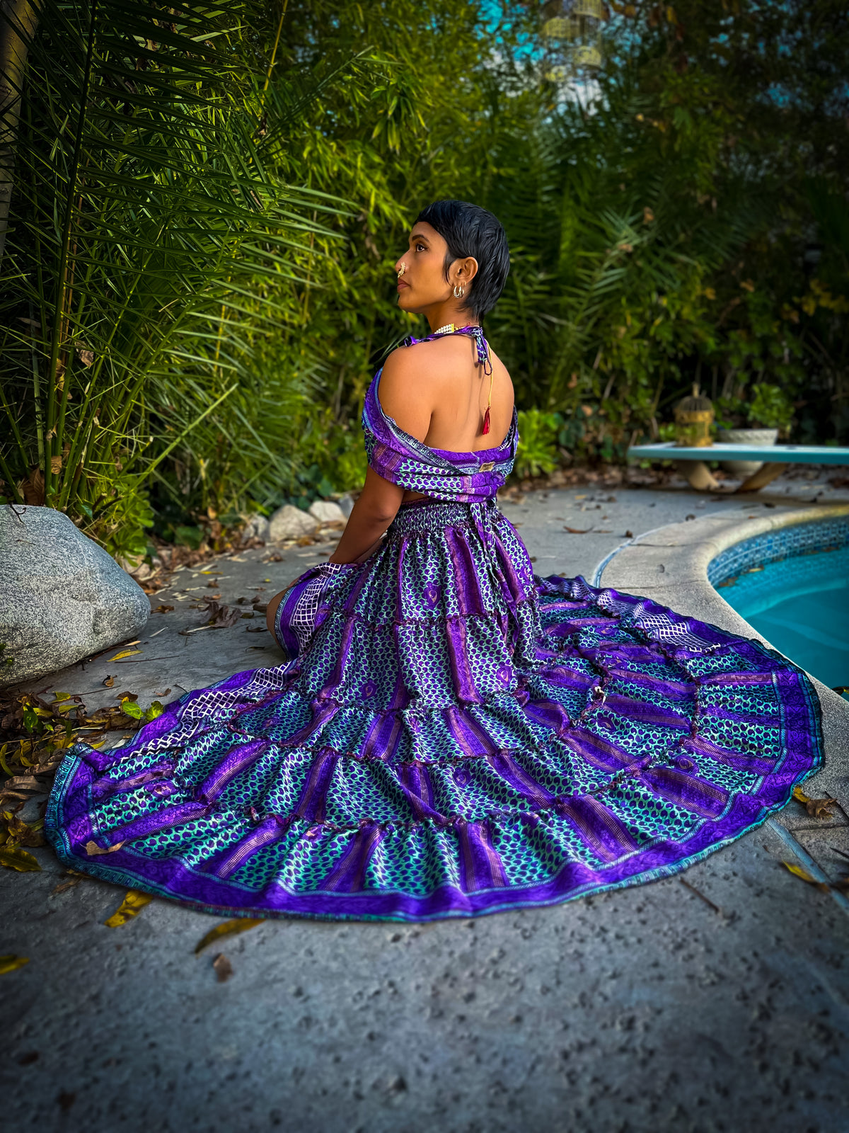 Purple Skies Bollywood Set
