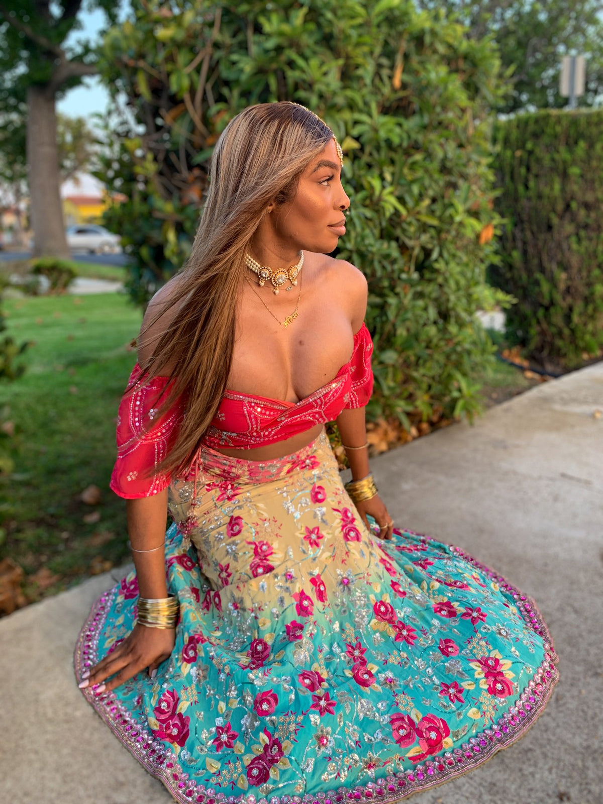 Blossom Baby Wrap Top