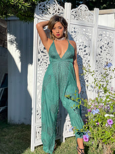 Jade Stone Sanskrit Jumpsuit