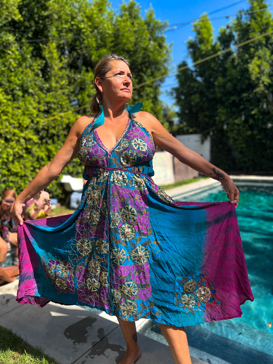 Cosmic Ocean Magic Dress