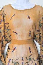 Load image into Gallery viewer, Bohemian Plant Butterfly Dress
