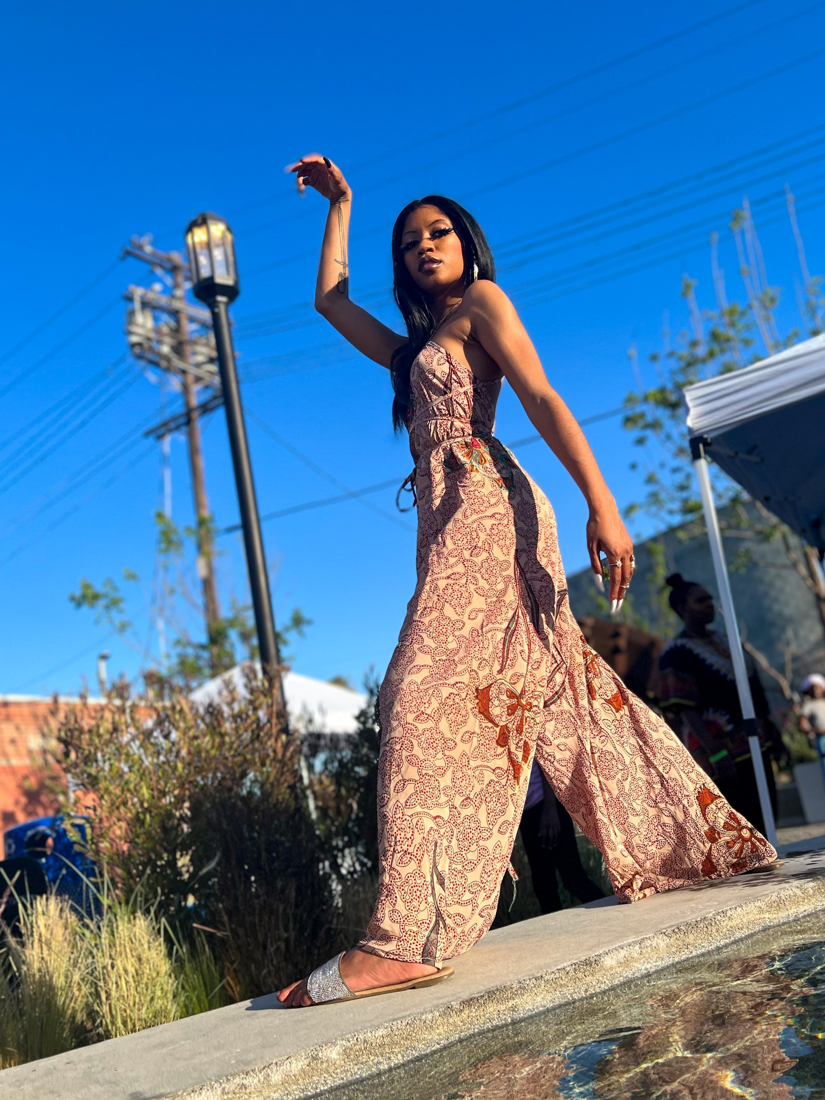 Bohemian Fire Jumpsuit
