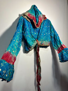 Ocean Love Hoodie Wrap Top