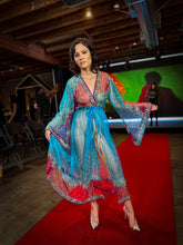 Load image into Gallery viewer, Icy Queen Anarkali Dress
