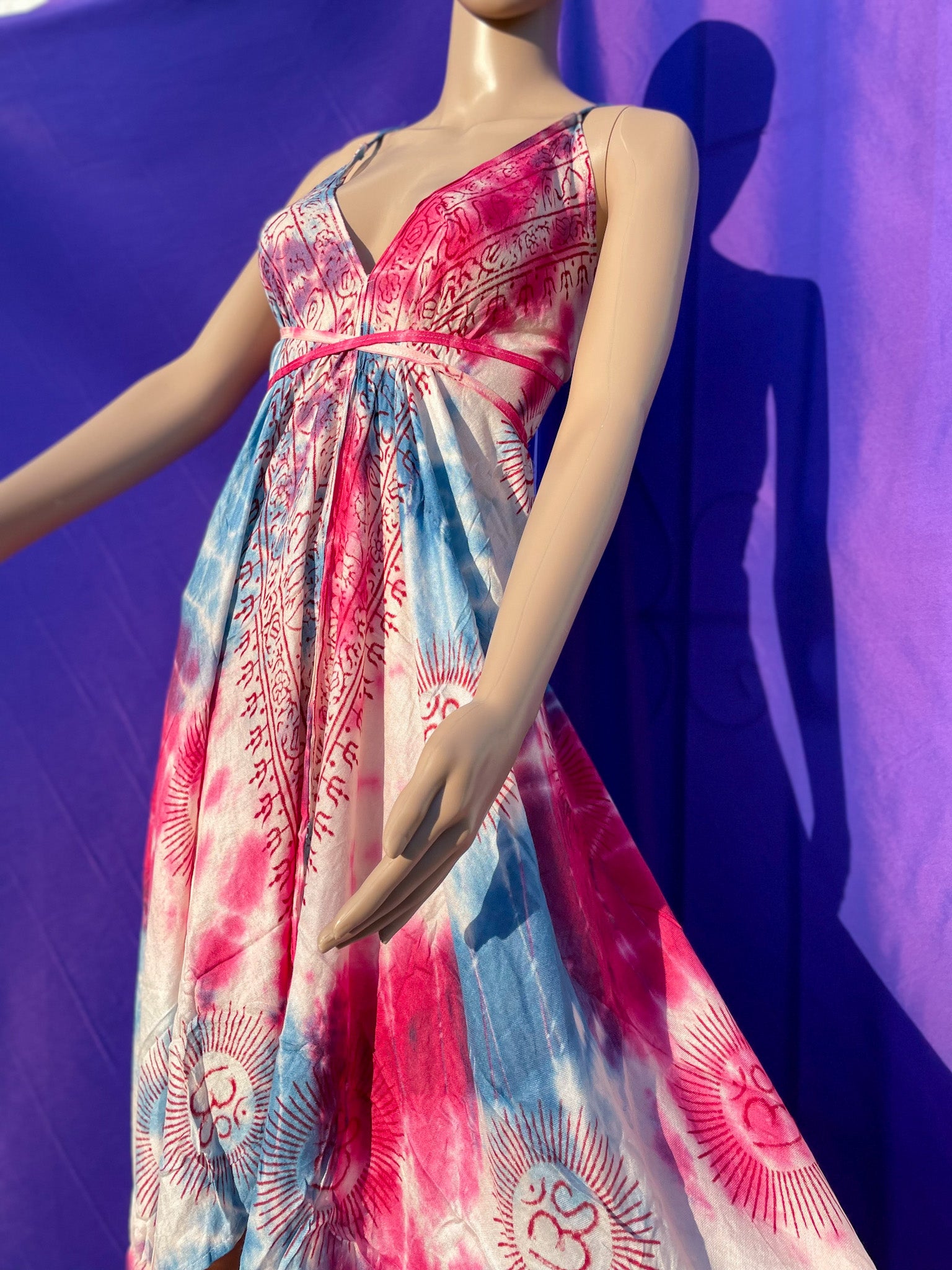 Cosmic love Sanskrit dress
