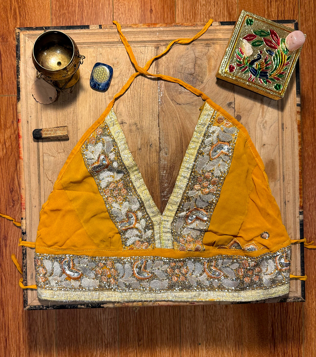 Sunflower Diamonds Halter Top