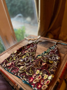 Paisley Garden Halter Top