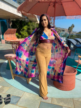 Load image into Gallery viewer, Cosmic Nirvana Goddess Hoodie Robe halter Set
