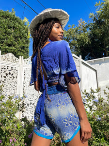 Atlantis Bloom Shorts Set