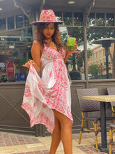 Load image into Gallery viewer, White Sanskrit Dress (with red writing)
