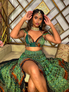 Galactic Emerald Goddess Set