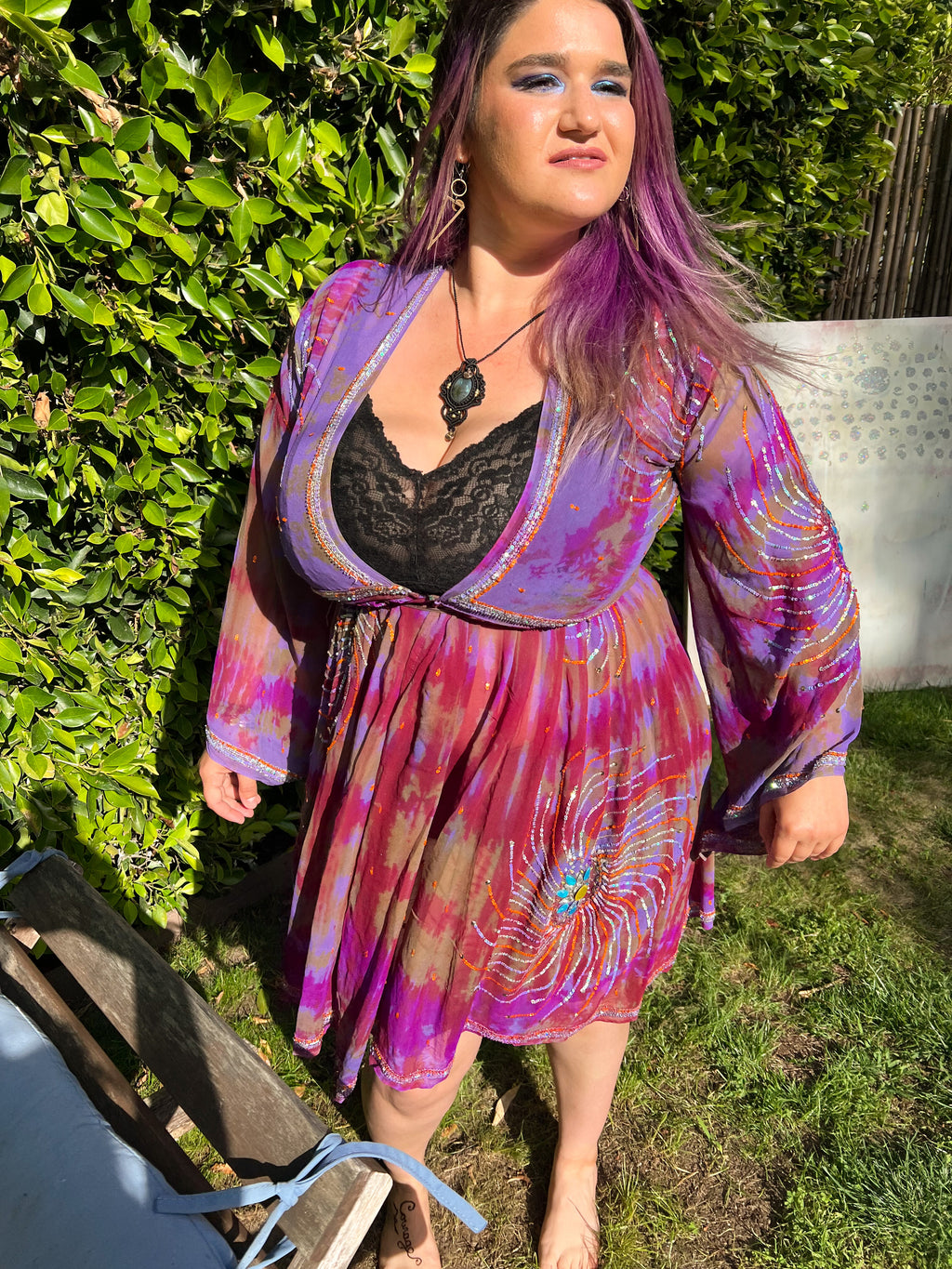 Cosmic Dreams Babydoll Dress