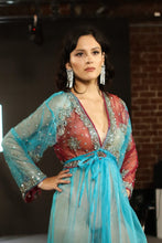Load image into Gallery viewer, Icy Queen Anarkali Dress
