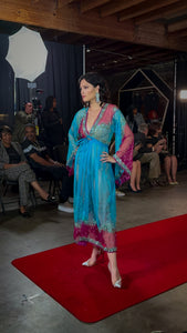 Icy Queen Anarkali Dress