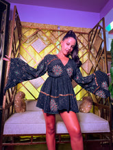 Load image into Gallery viewer, Moonlight Sparkle Mini Babydoll Dress
