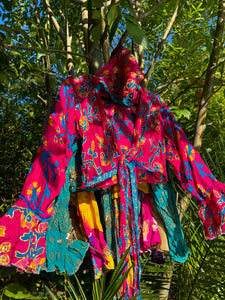 Tulum Princess Hoodie Wrap Top