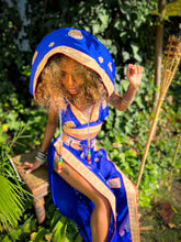 Load image into Gallery viewer, Sapphire Gold Jasmine Set
