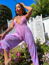 Load image into Gallery viewer, Lilac Sanskrit Jumpsuit
