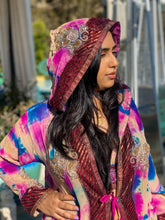 Load image into Gallery viewer, Cosmic Nirvana Goddess Hoodie Robe halter Set
