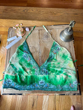 Load image into Gallery viewer, Emerald Bohemia Halter Top
